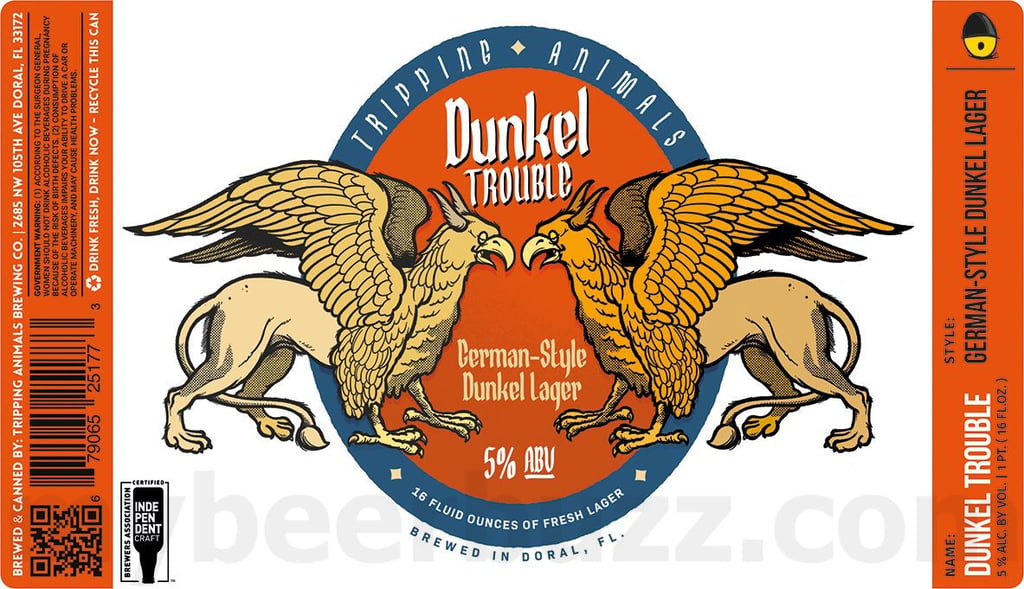Tripping Animals Adding Dunkel Trouble & Slippery When Wet