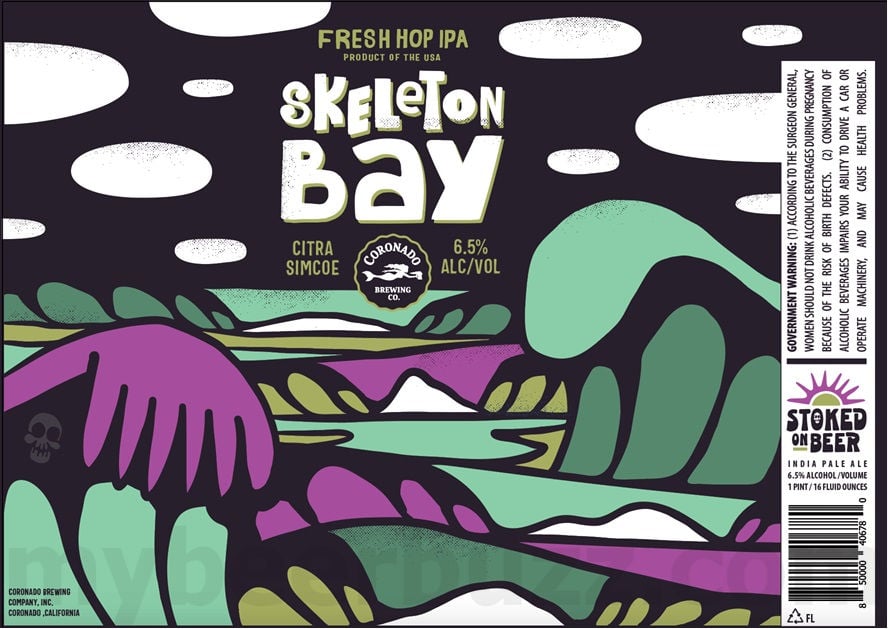 Coronado Adding Skeleton Bay Fresh Hop IPA, Dreamland & Aloha Warrior