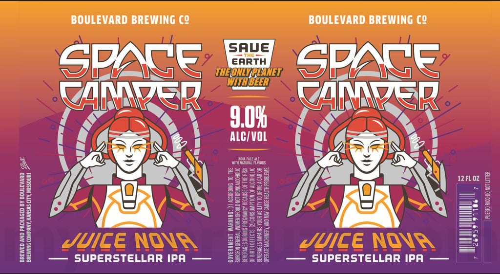 Boulevard Adding Space Camper Juice Nova Superstellar IPA