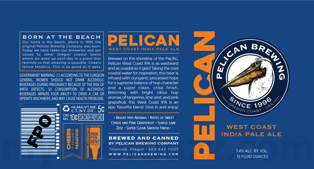 Pelican Adding West Coast IPA, Mr. Lager’s Neighborhood, Overboard & Flock Party