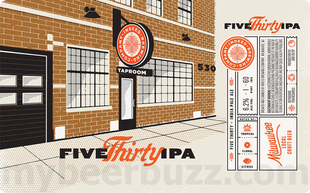 Indeed Brewing Adding Five Thirty IPA / 100 Years Bolander Cream Ale