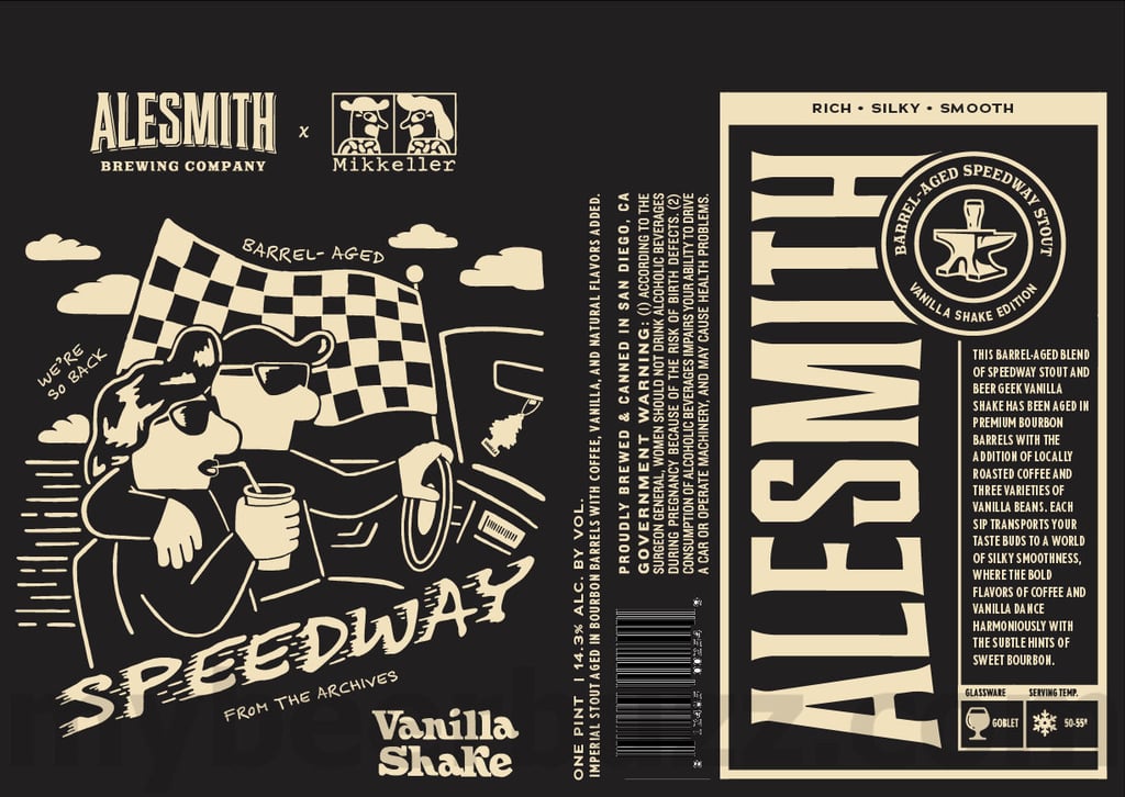 AleSmith & Mikkeller Collaborate On Speedway Vanilla Shake From The Archives