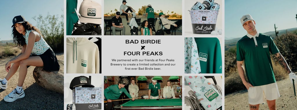 Four Peaks Brewing and Bad Birdie Unleash Powerhouse Collaboration, Introducing Custom Craft Beer and Limited-Edition Apparel