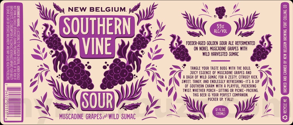 New Belgium Adding Southern Vine Sour Cans