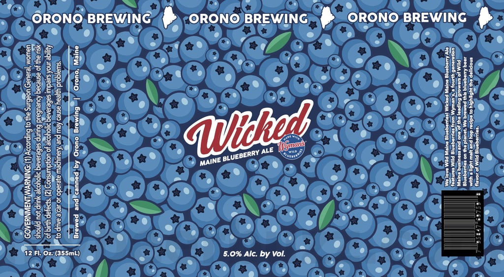 Orono Brewing & Wyman’s Team Up For Wicked Maine Blueberry Ale
