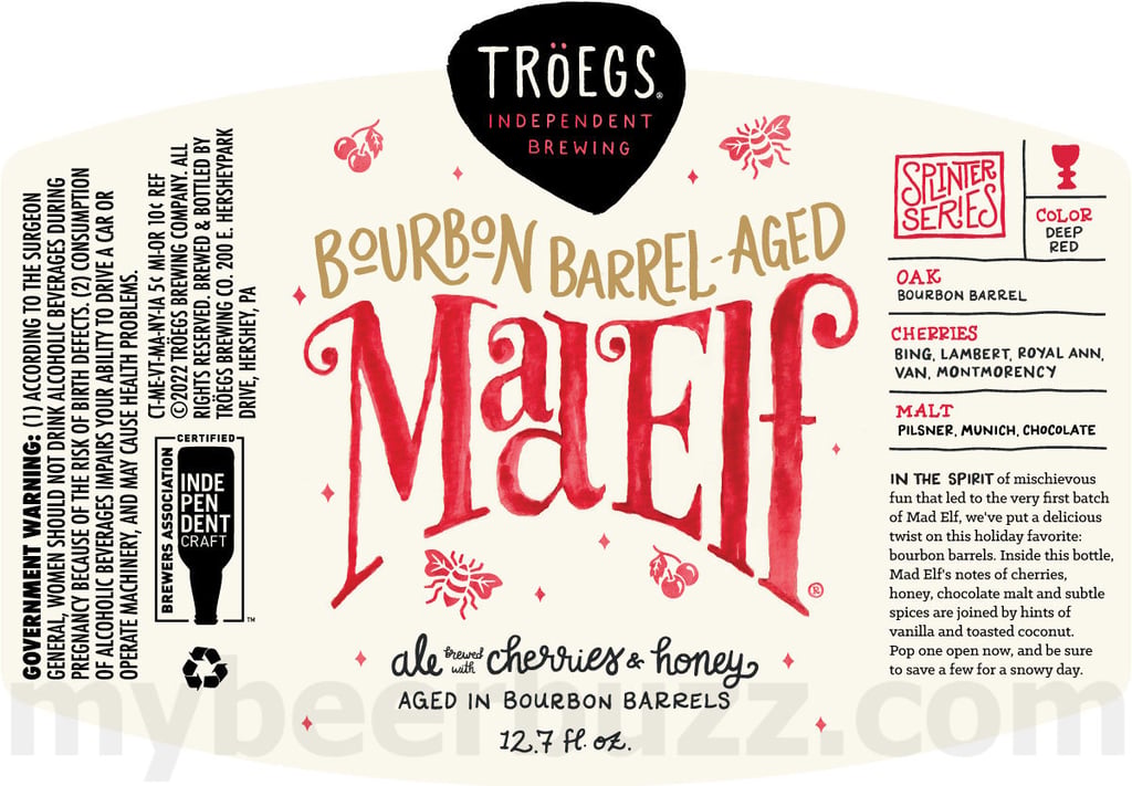 Tröegs Bourbon Barrel-Aged Mad Elf Returning In Splinter Series