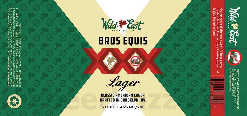 Wild East Adding Bros Equis Lager Collaboration
