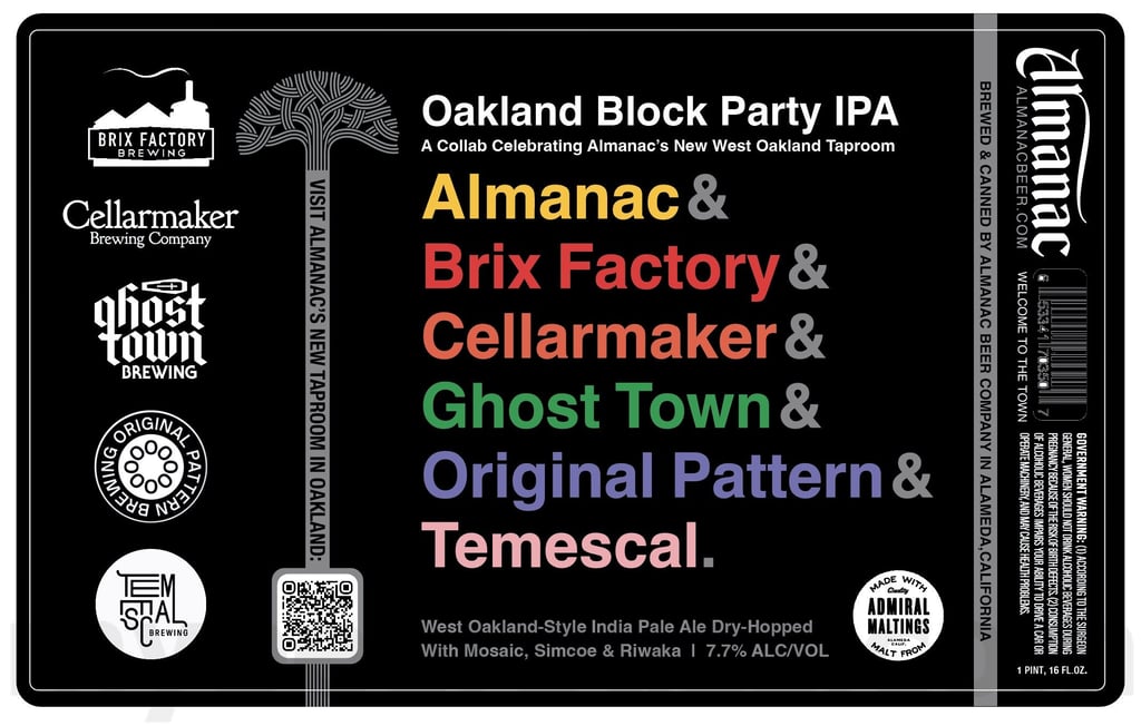 Almanac, Brix Factory, Cellarmaker, Ghost Town, Original Pattern & Temescal Collaborate On Oakland Block Party / Into The Mystic