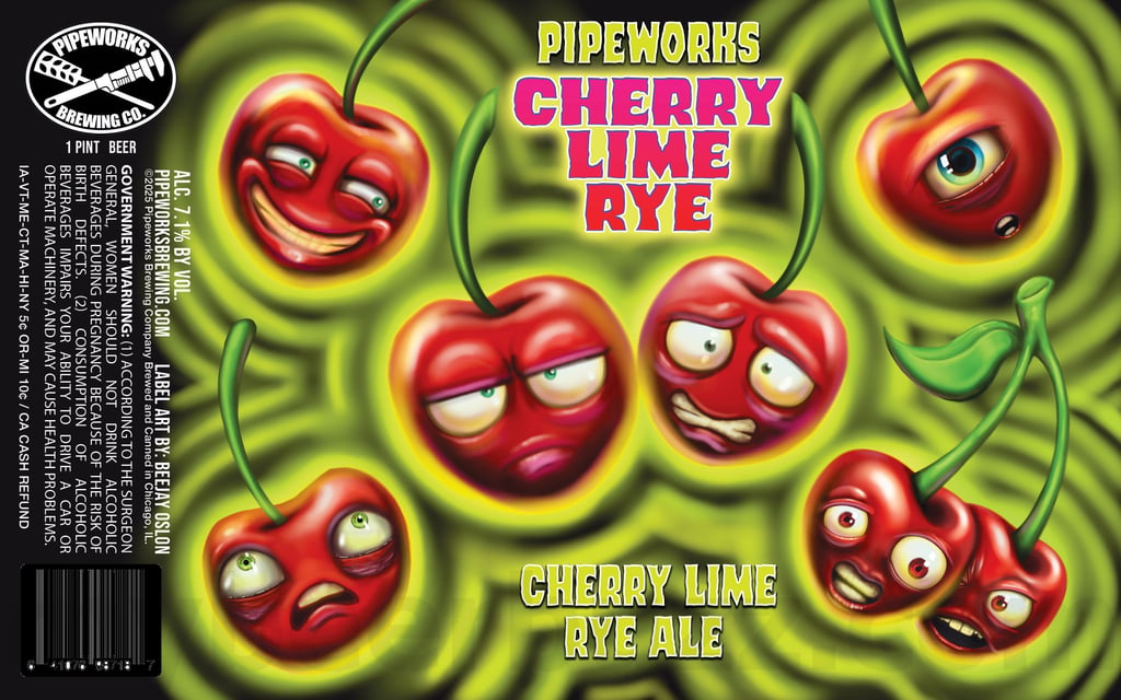 Pipeworks Adding Cherry Lime Rye Ale