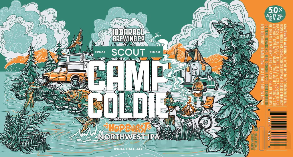 10 Barrel Adding Camp Coldie Hopburst Northwest IPA