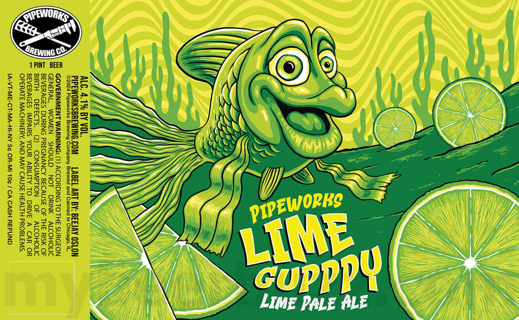 Pipeworks Adding Lime Guppy Lime Pale Ale