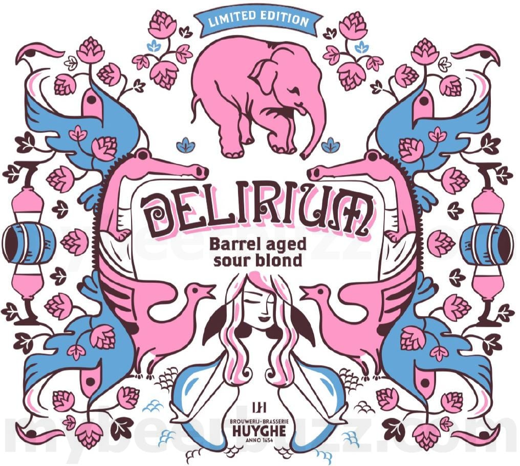 Brouwerij Huyghe Adding Delirium Barrel Aged Sour Blond