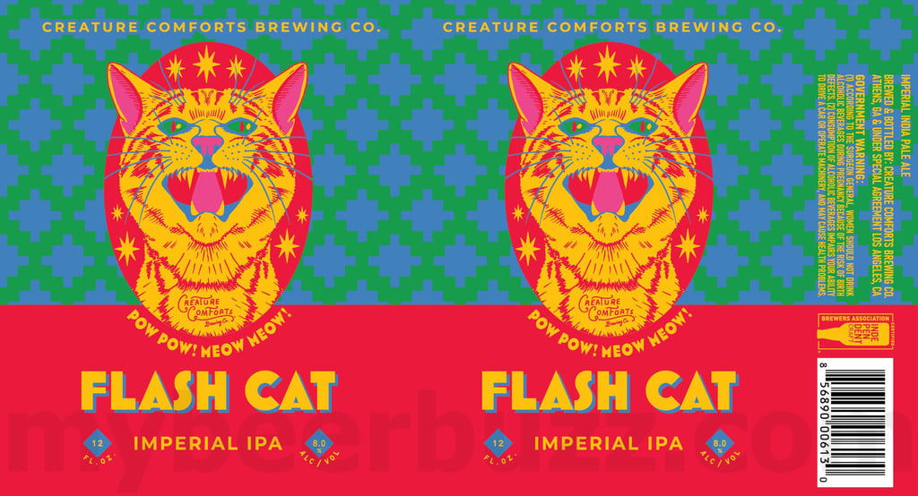 Creature Comforts Releasing Flash Cat Imperial IPA