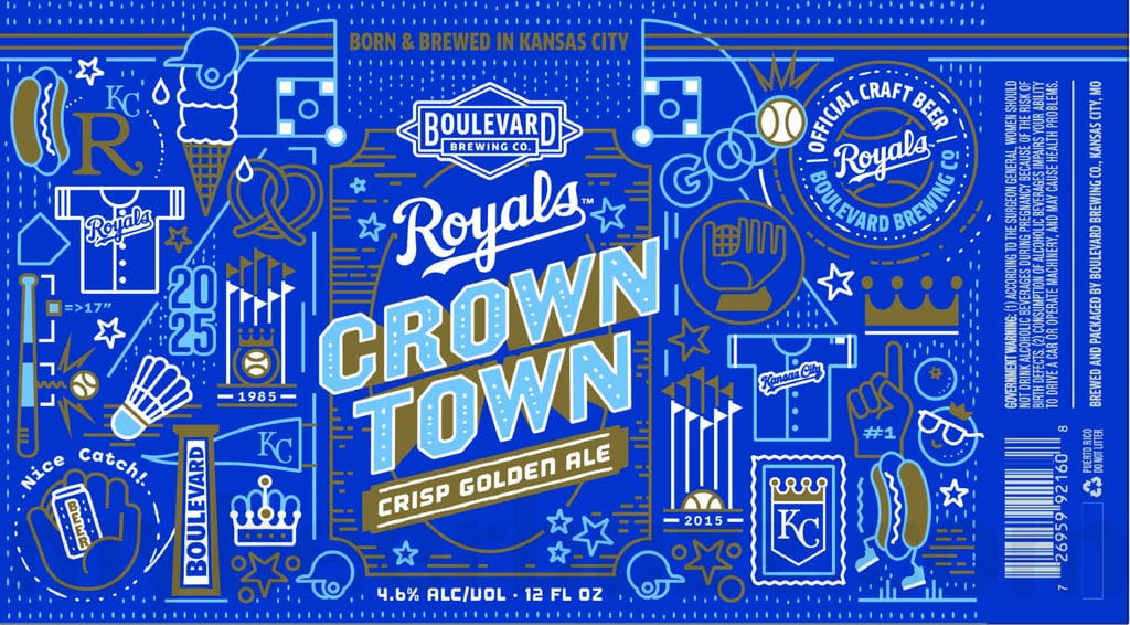 Boulevard & Royals Baseball Team Up For 2025 Crown Town