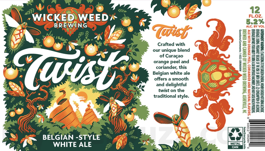 Wicked Weed Working On Twist Cans