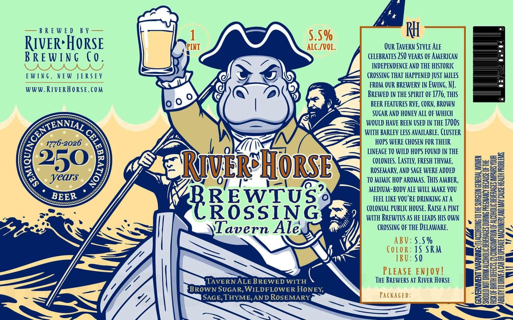 2025 River Horse Brewtus Crossing 16-oz Cans