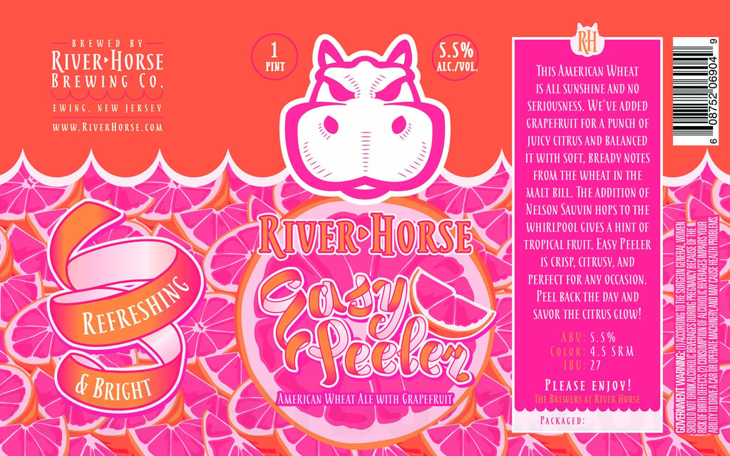 2026 River Horse Easy Peeler 16-oz Cans