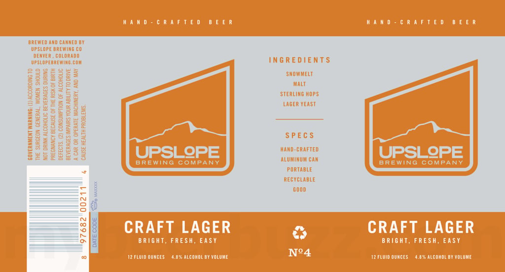 2026 Upslope Craft Lager 12-oz Cans