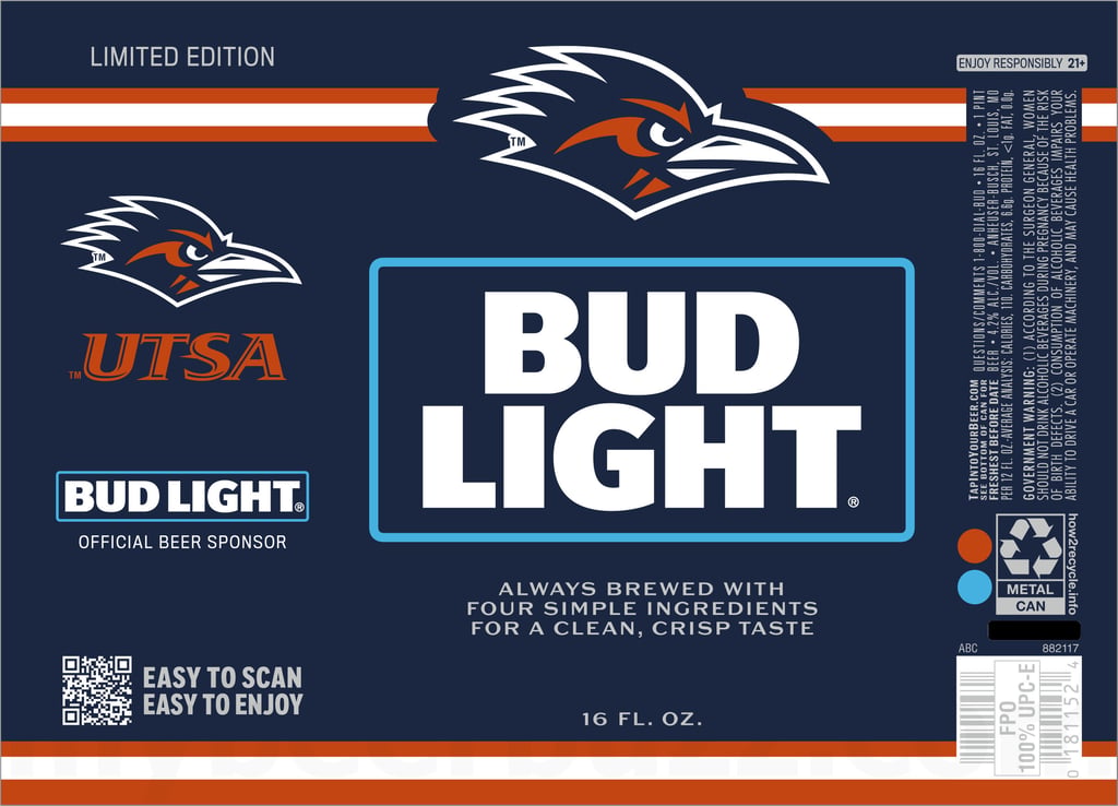 2026 Bud Light USTA 12-oz Cans