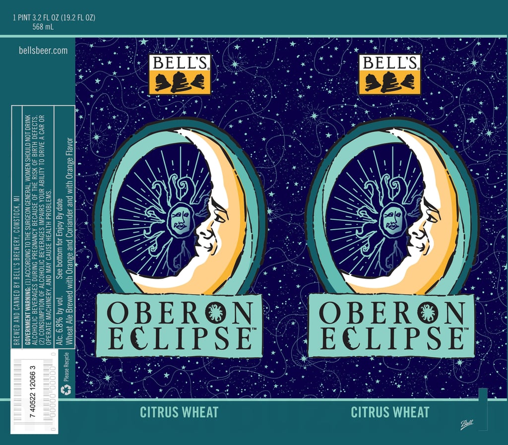 2026 Bell's Brewery Oberon Eclipse 19.2-oz Cans