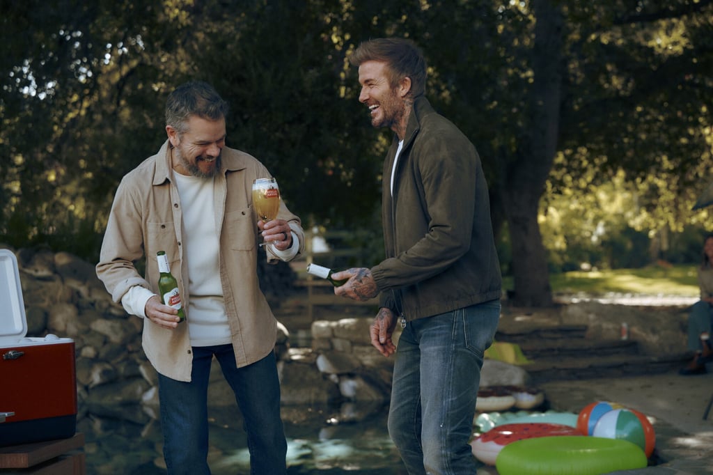 Stella Artois Taps David Beckham and Matt Damon To Bring People Together “For Moments Worth More” at Super Bowl LIX