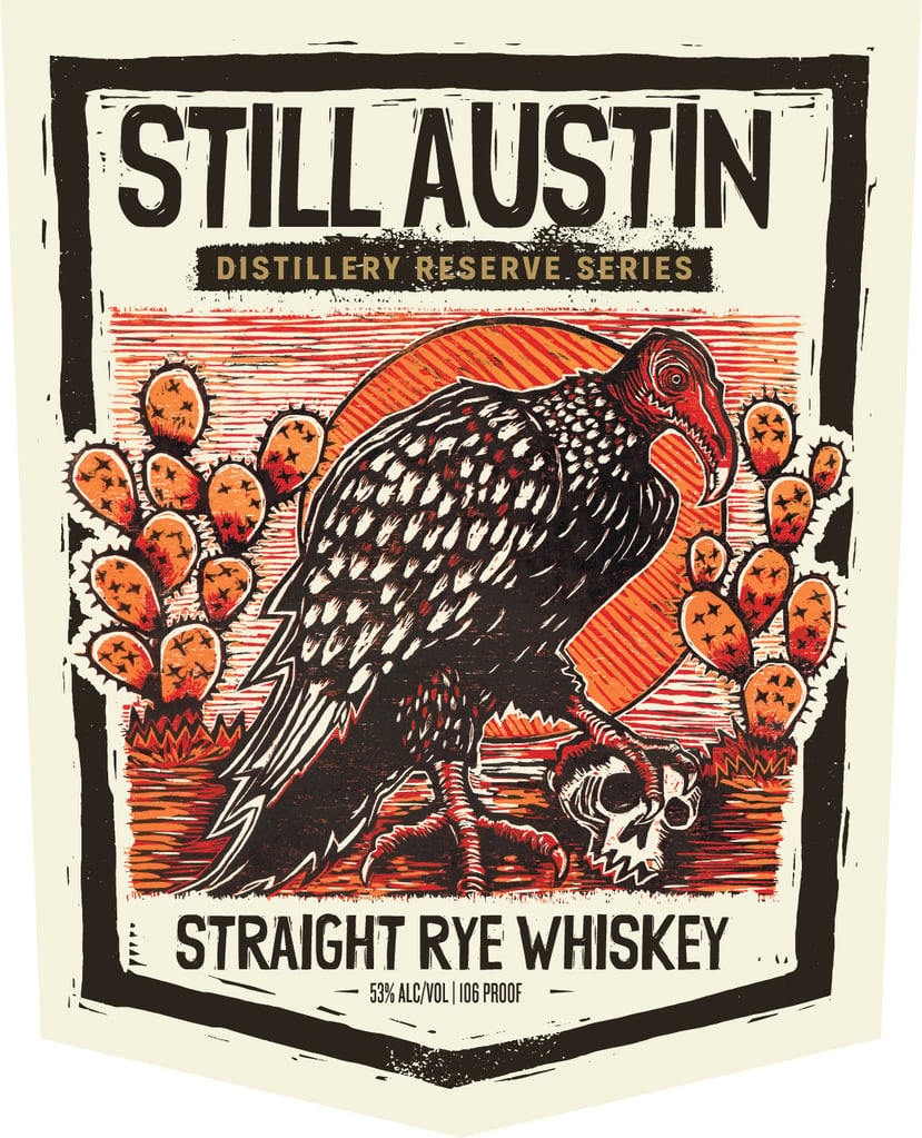 Still Austin Distillery Reserve Series 4-Year Straight Rye Whiskey