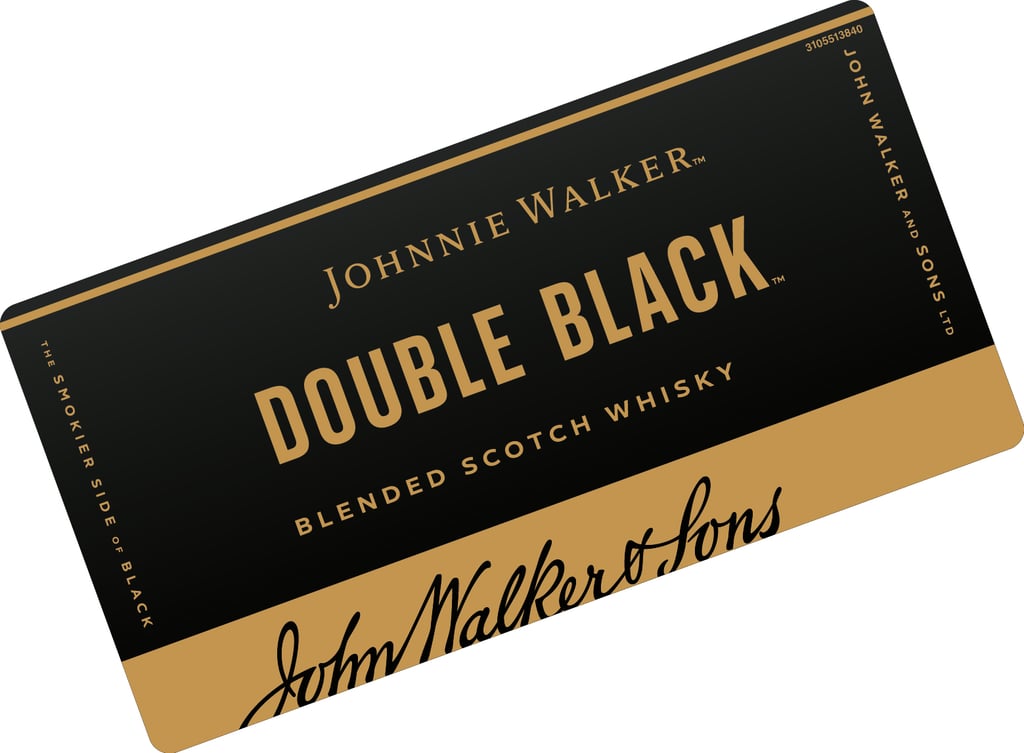 Johnnie Walker Double Black Smoky Blended Scotch Whiskey