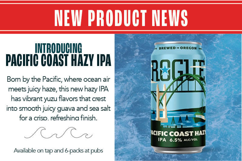 2025 Rogue Pacific Coast Hazy 12oz Cans