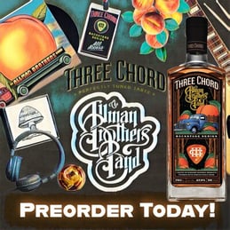 Three Chord Bourbon Announces 2024 Backstage Series Bourbon Release with The Allman Brothers Band
