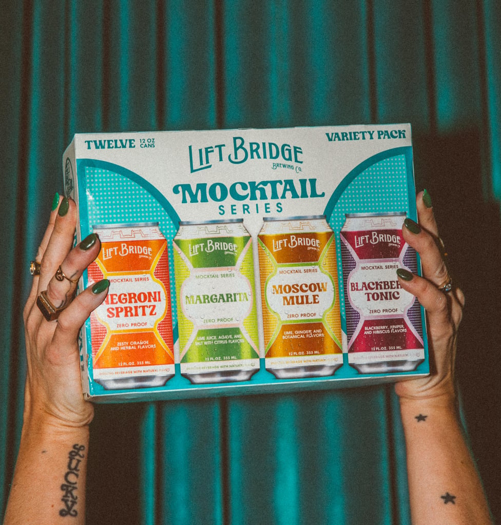 Lift Bridge Brewing Company Debuts NEW Zero Proof Mocktail Variety Twelve Pack