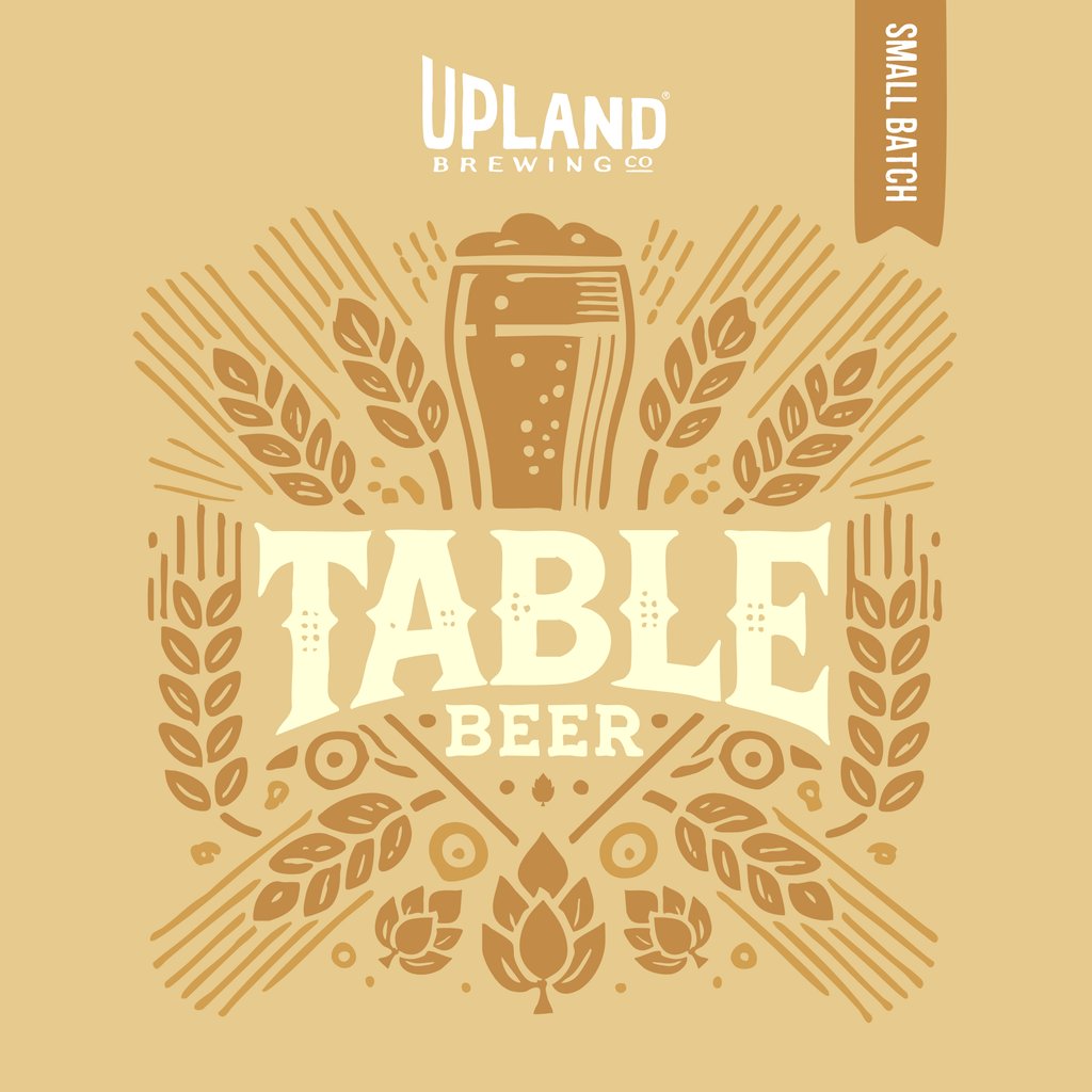 Upland Brewing Releasing Table Beer