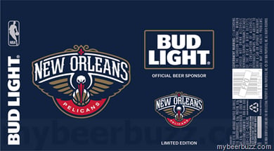 Bud Light Limited Edition NBA Commemorative Cans