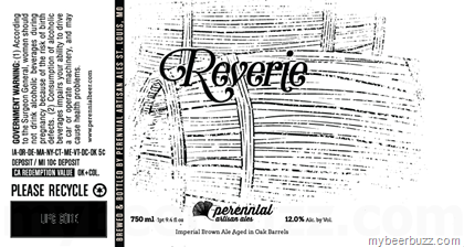 Perennial Artisan Ales – Reverie 750ml Bottles