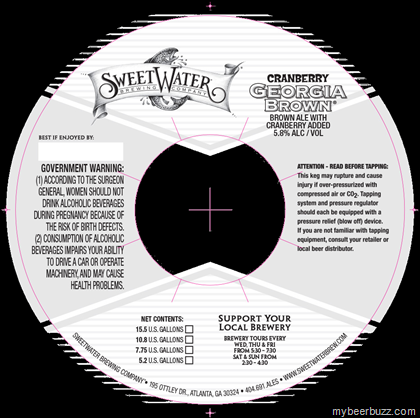 SweetWater – Cranberry Georgia Brown & Tart Bourbon Barrel-Aged Imperial Stout
