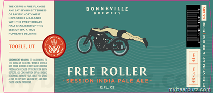 Bonneville Brewery – Free Roller IPA
