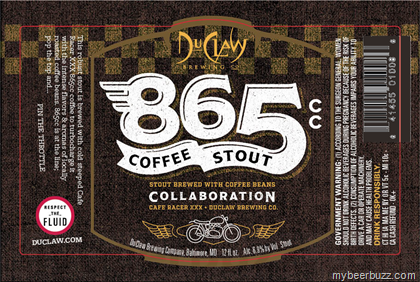 DuClaw Adding 865cc Coffee Stout Collaboration