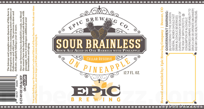 Epic Brewing – Sour Brainless On Pineapple