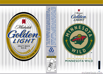 Michelob Golden Light – The Minnesota Wild Edition