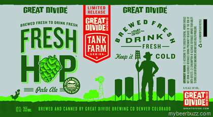 Great Divide – Fresh Hop Moving To 12oz Cans