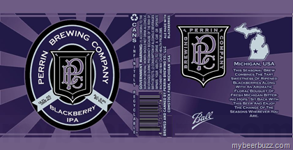 Perrin Brewing – Blackberry IPA & Lil’ Griz Cans