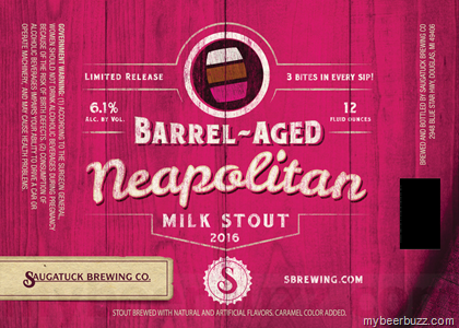Saugatuck Brewing – Barrel-Aged Neopolitan Milk Stout & Uncommonly Tweaked