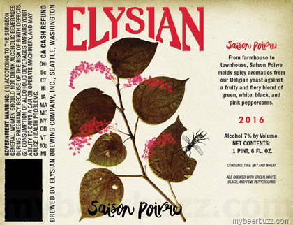 Elysian – Saison Poivre 2016