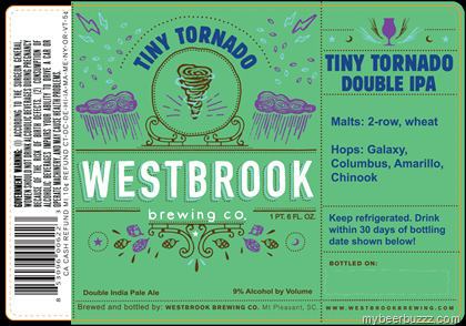 Westbrook Brewing – Tiny Tornado Double IPA