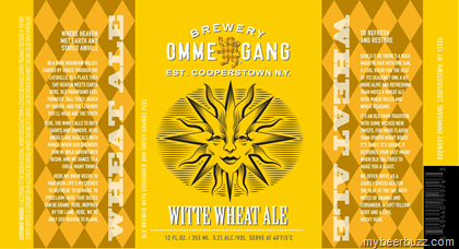 Ommegang – Witte & Nirvana IPA – 12oz Cans?