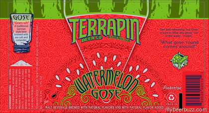 Terrapin – NEW Watermelon Gose Coming To 12oz Cans