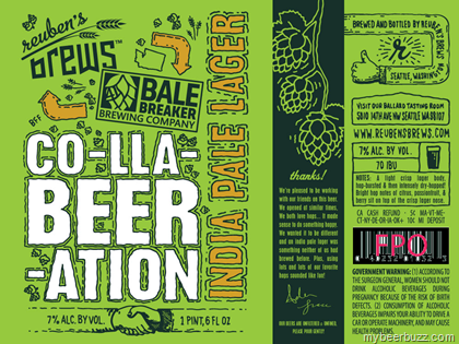 Reuben’s Brews & Bale Breaker Collaborate On “Co-Lla-Beer-Ation” IPL / 2025 High Fives Pale Ale