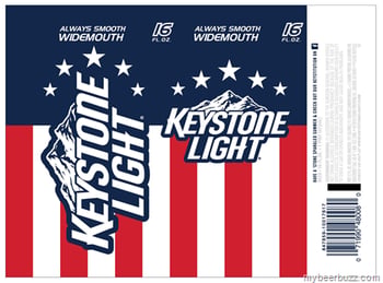 Keystone Light Widemouth 16oz Cans – Stone Spangled Summer & New 12oz Packaging