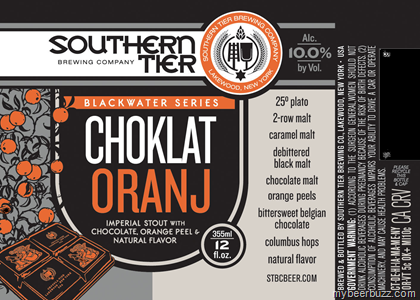 Southern Tier – Choklat Oranj 12oz Bottles, 3 Citrus Peel Out, Pilsner & Gose