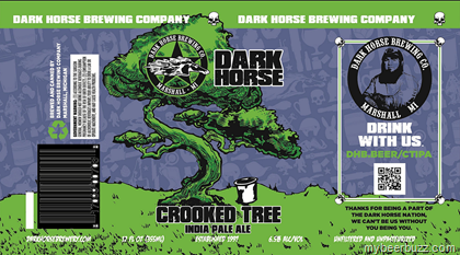 Dark Horse – Crooked Tree IPA Coming To 12oz Cans & Smells Like Citra Safety Meeting IPA & Sasparilla 666 12oz Bottles