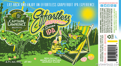 Captain Lawrence – Effortless Grapefruit Session IPA Coming To 12oz Cans